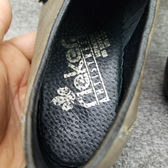 ✅Rieker Antistress Brown Leather Comfort Hook & Loop Loafers  Women's US 9 EU 40 - Picture 4 of 11